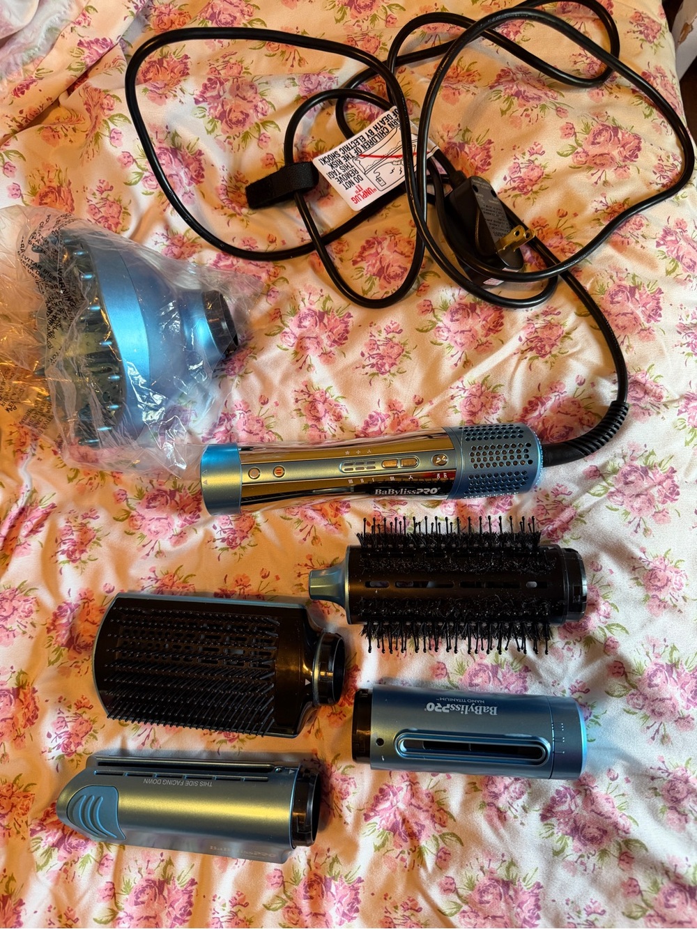 BaBylissPRO Blue Hot Air Styling Brush Set - 6-Piece